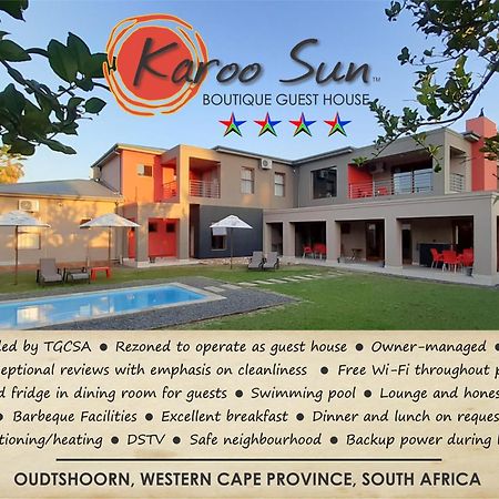 Karoo Sun Boutique Guest House Oudtshoorn Ngoại thất bức ảnh